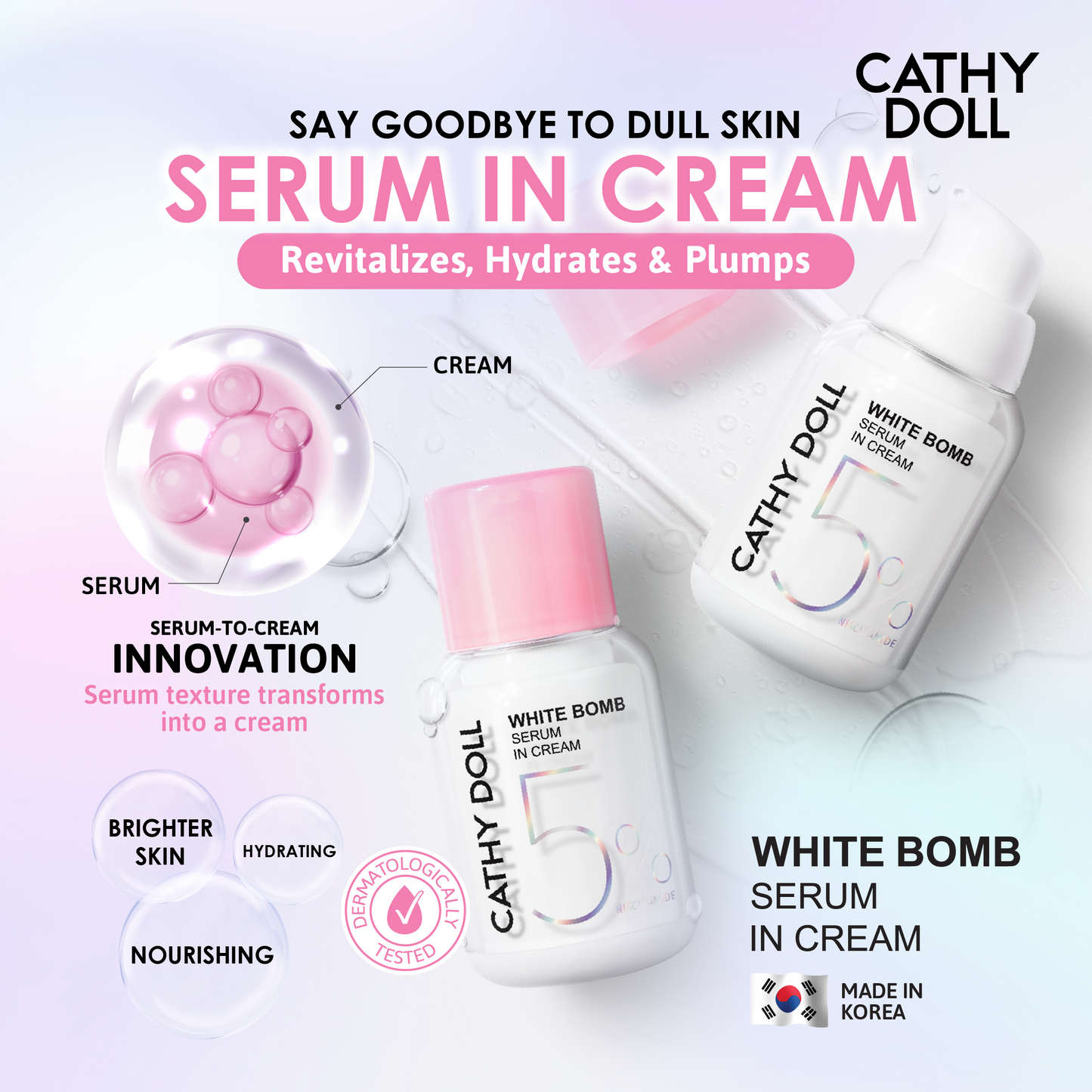 White Bomb Serum in Cream