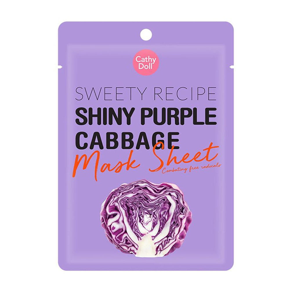 Shiny Purple Cabbage Mask