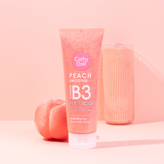 Peach Smoothie Vitamin B3 Body Scrub