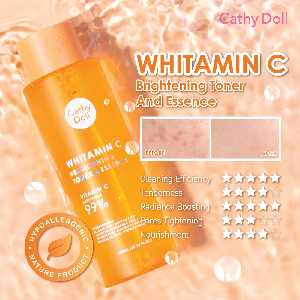 Whitamin C Brightening Toner & Essence
