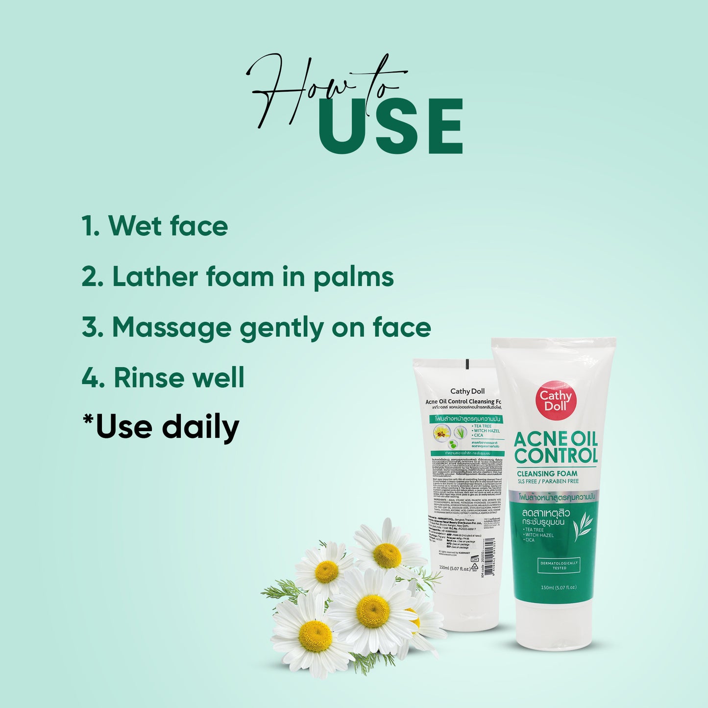 Acne Oil Control Cleansing Foam