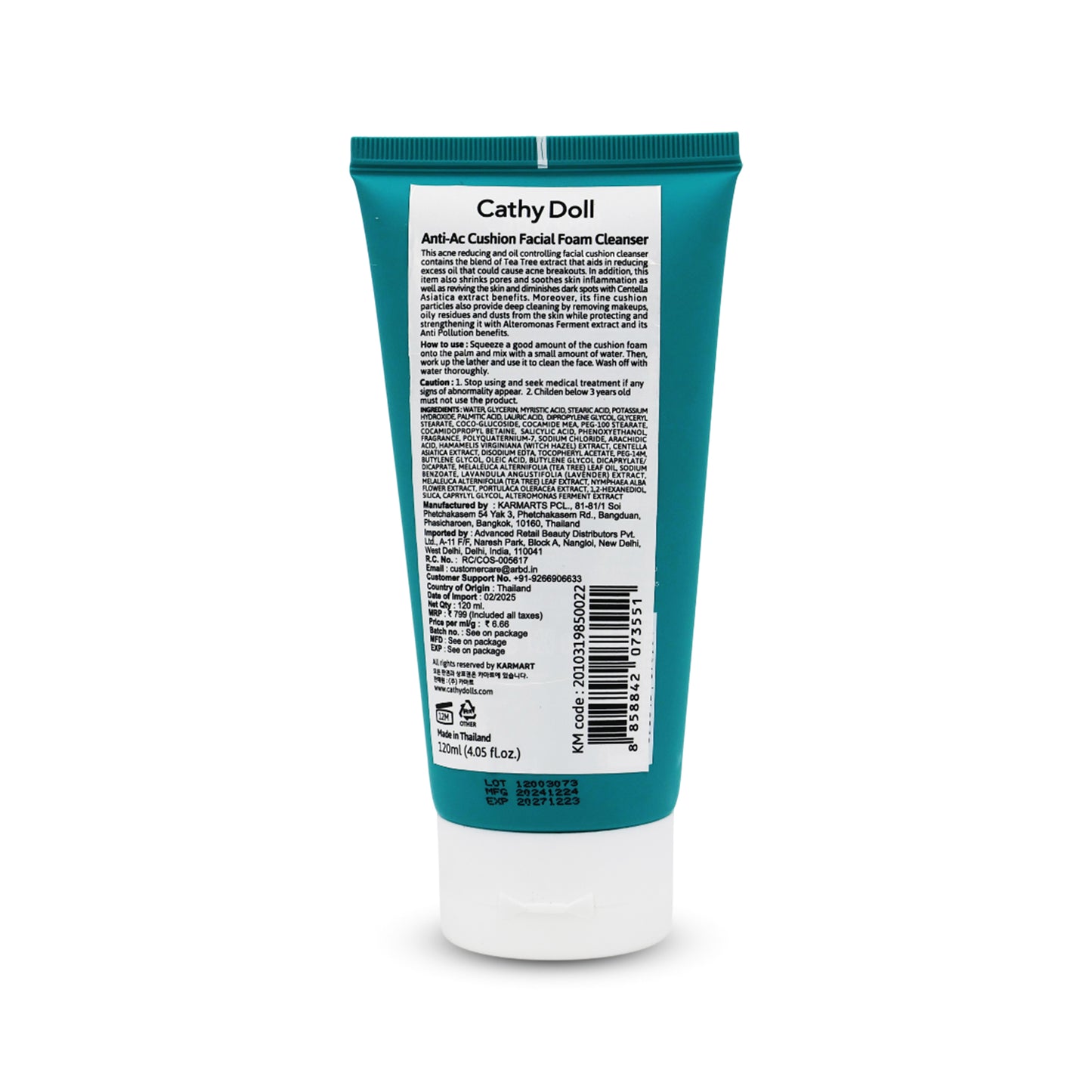 Anti-Acne Cushion Facial Foam Cleanser