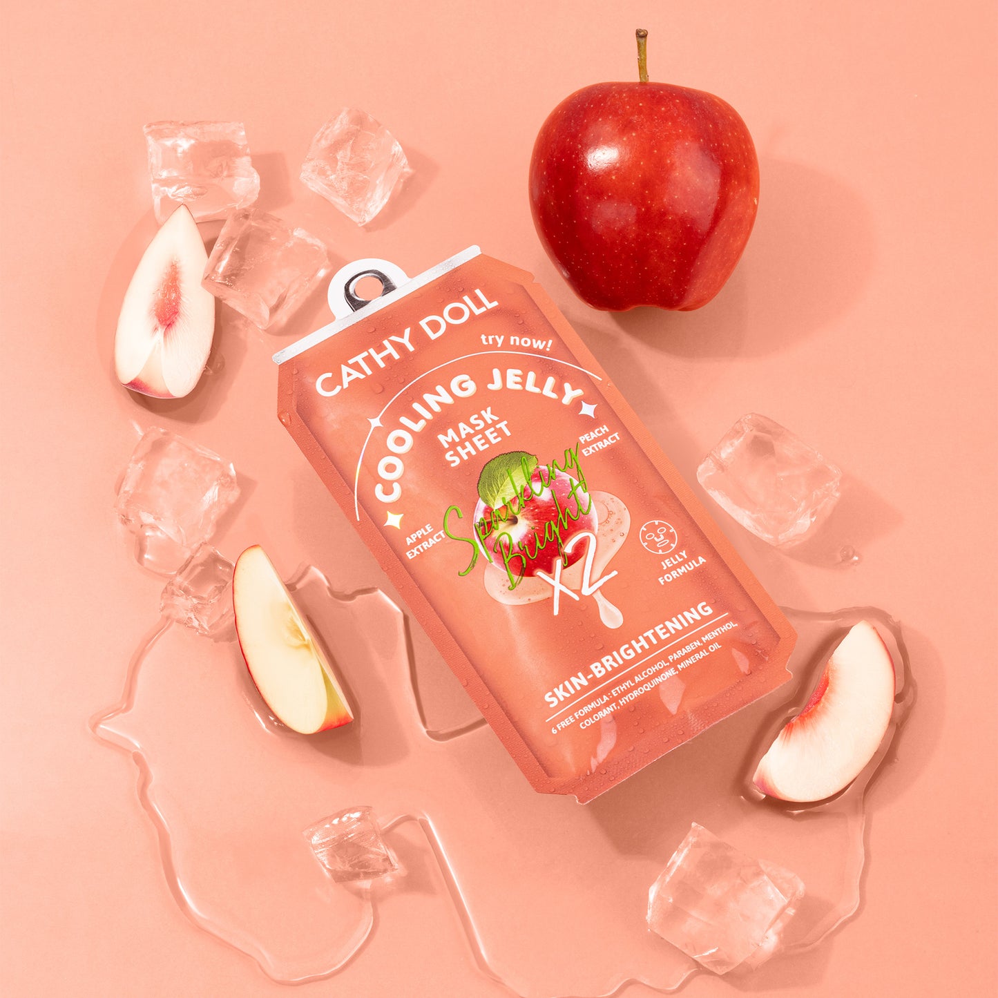 Cooling Jelly Mask Sheet – Skin Brightening X2