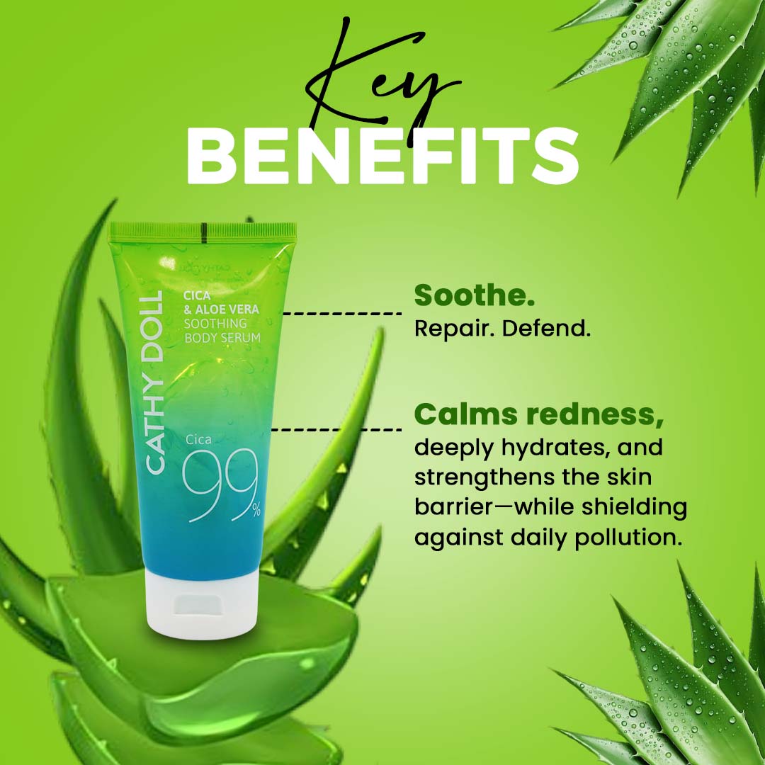 Cica & Aloe Vera Soothing Body Serum