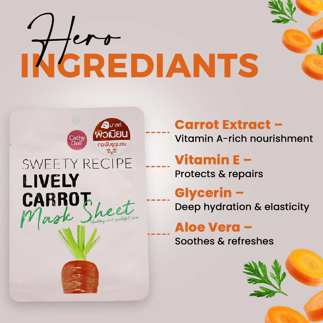 Lively Carrot Mask