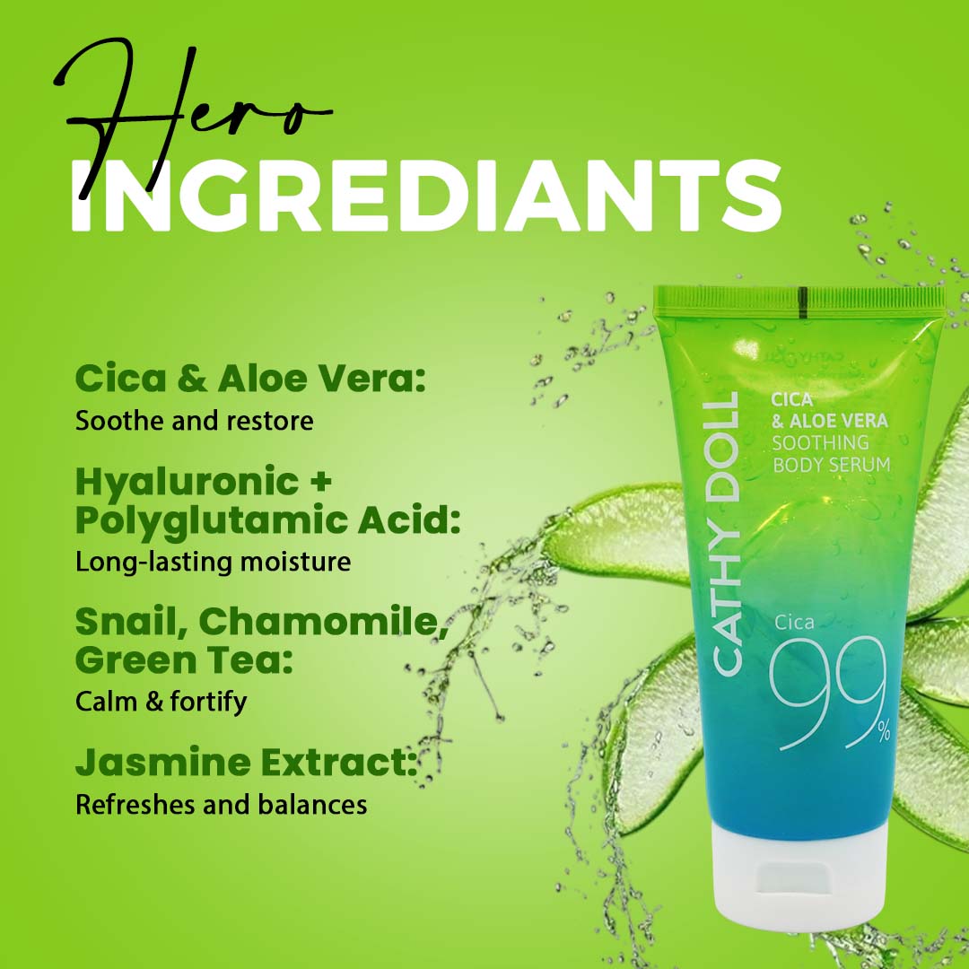 Cica & Aloe Vera Soothing Body Serum