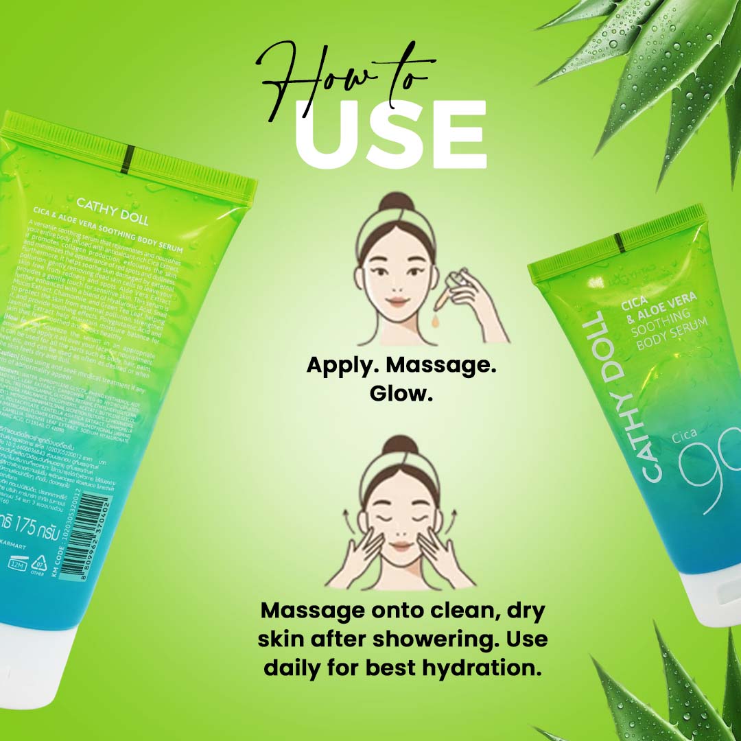 Cica & Aloe Vera Soothing Body Serum