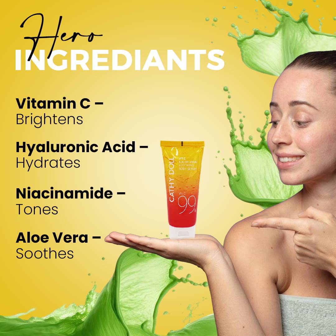 Vit C & Aloe Vera Soothing Body Serum