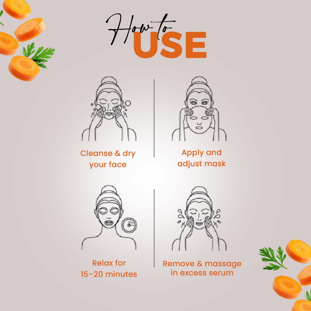 Lively Carrot Mask