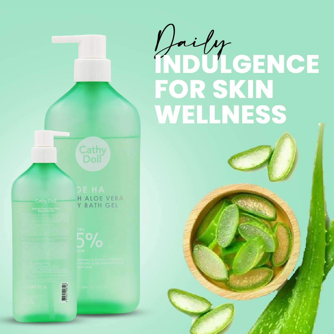 Fresh Aloe Vera Body Bath Gel