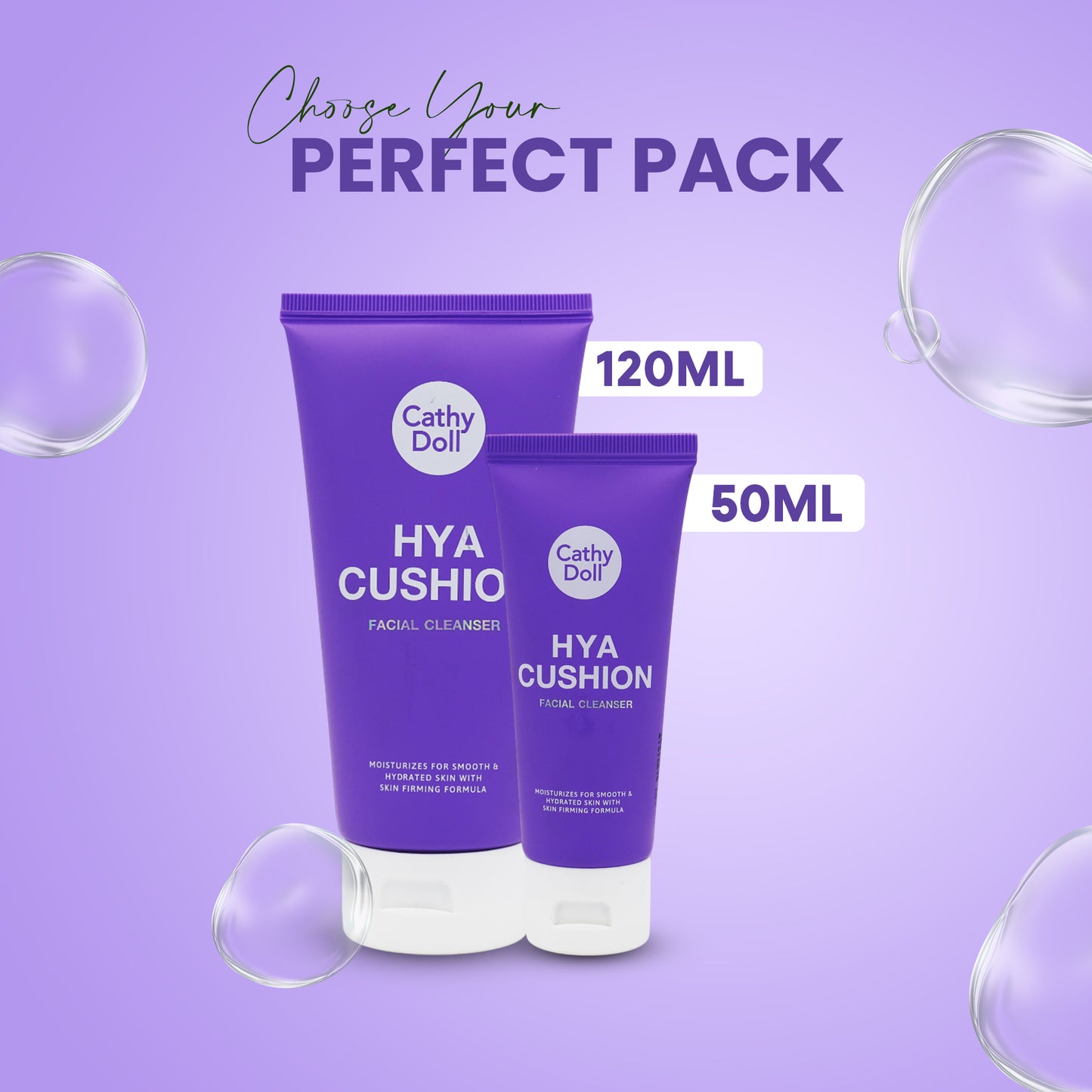Hya Cushion Facial Foam Cleanser