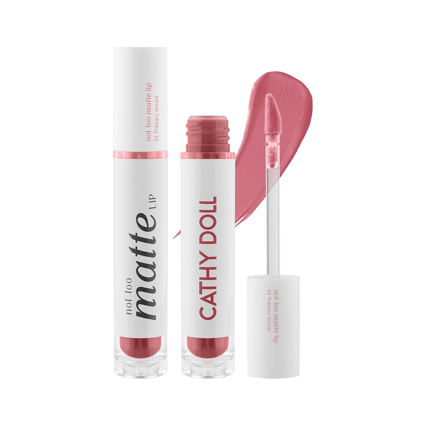 Not Too Matte Lip – Soft Semi-Matte Lightweight Lipstick