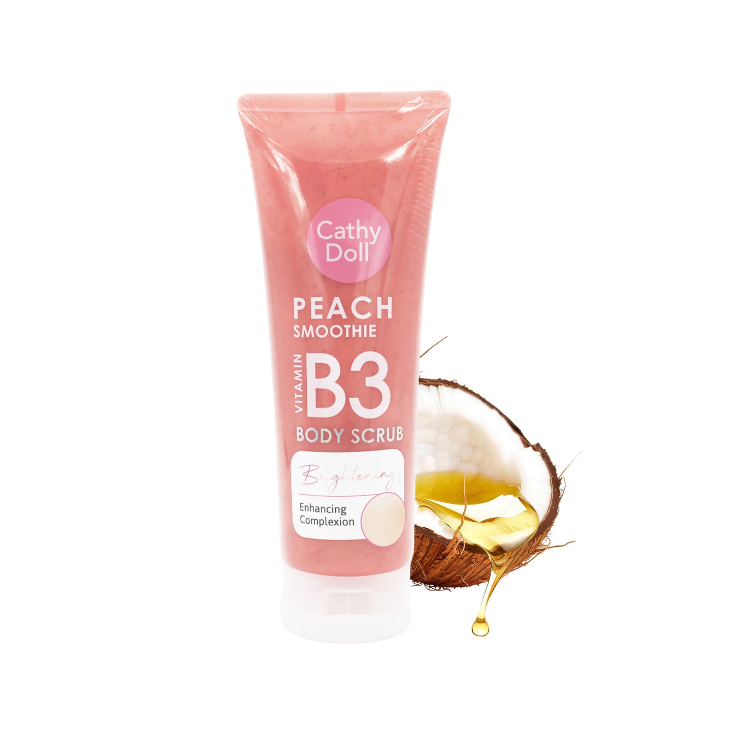 Peach Smoothie Vitamin B3 Body Scrub