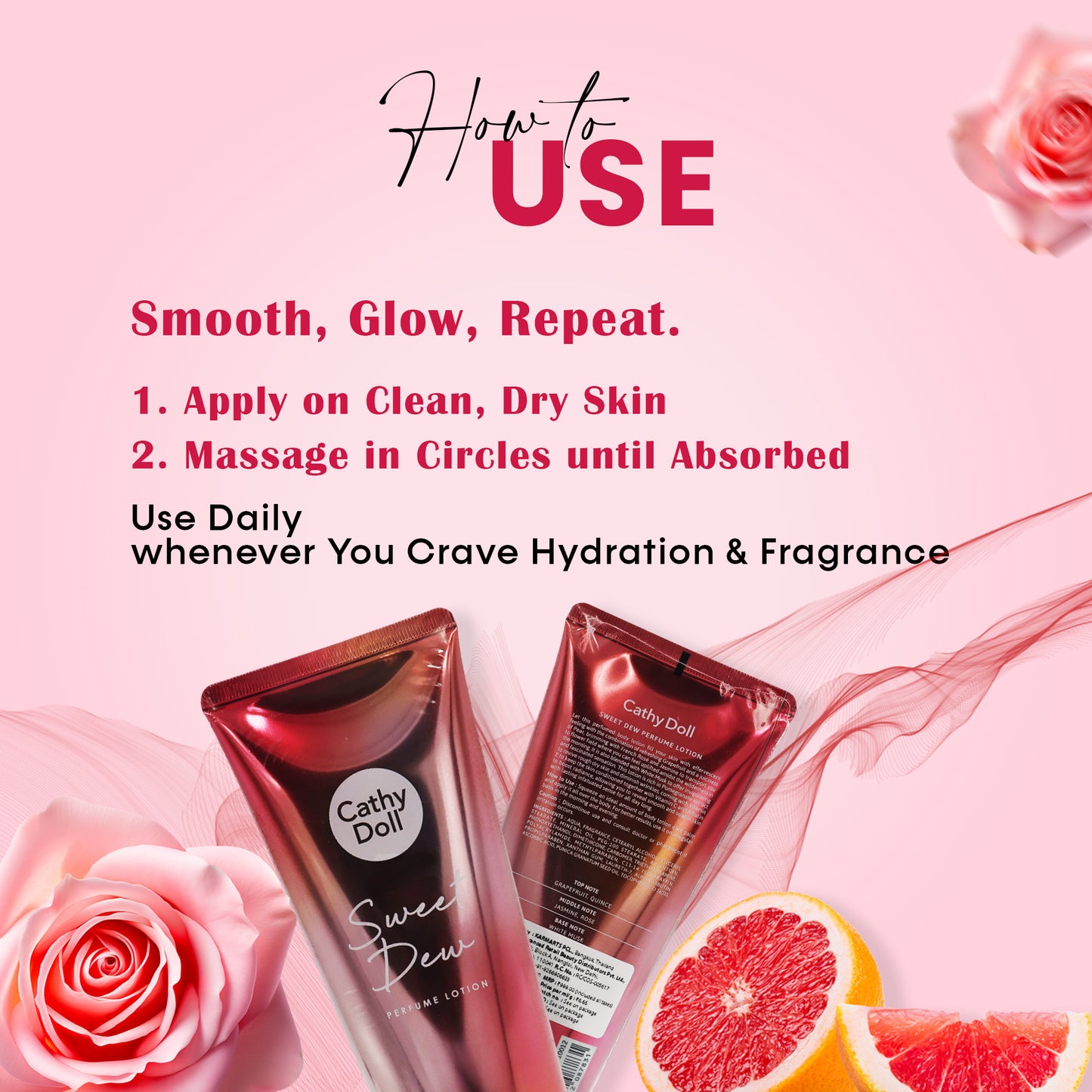 Sweet Dew Perfume lotion