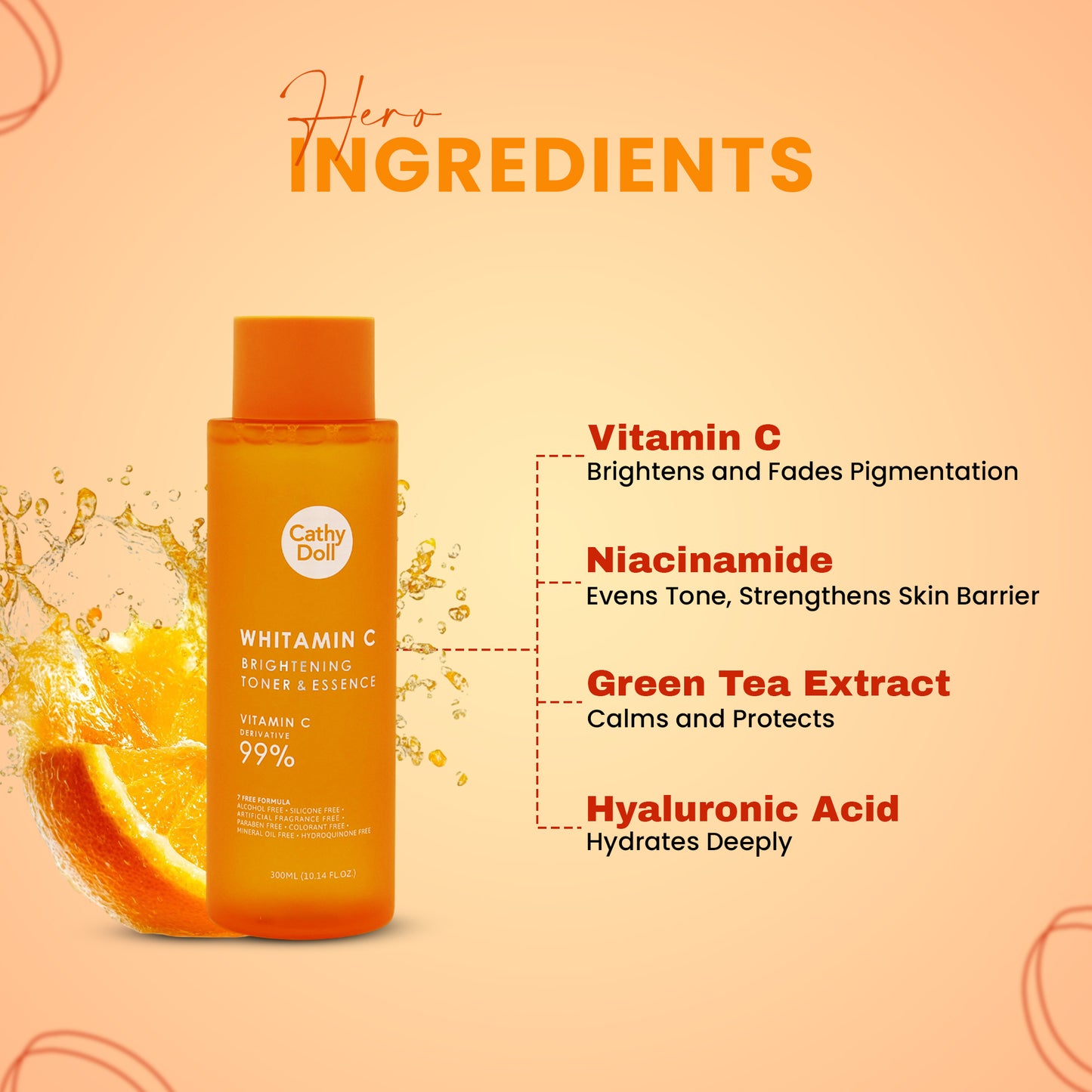 Whitamin C Brightening Toner & Essence