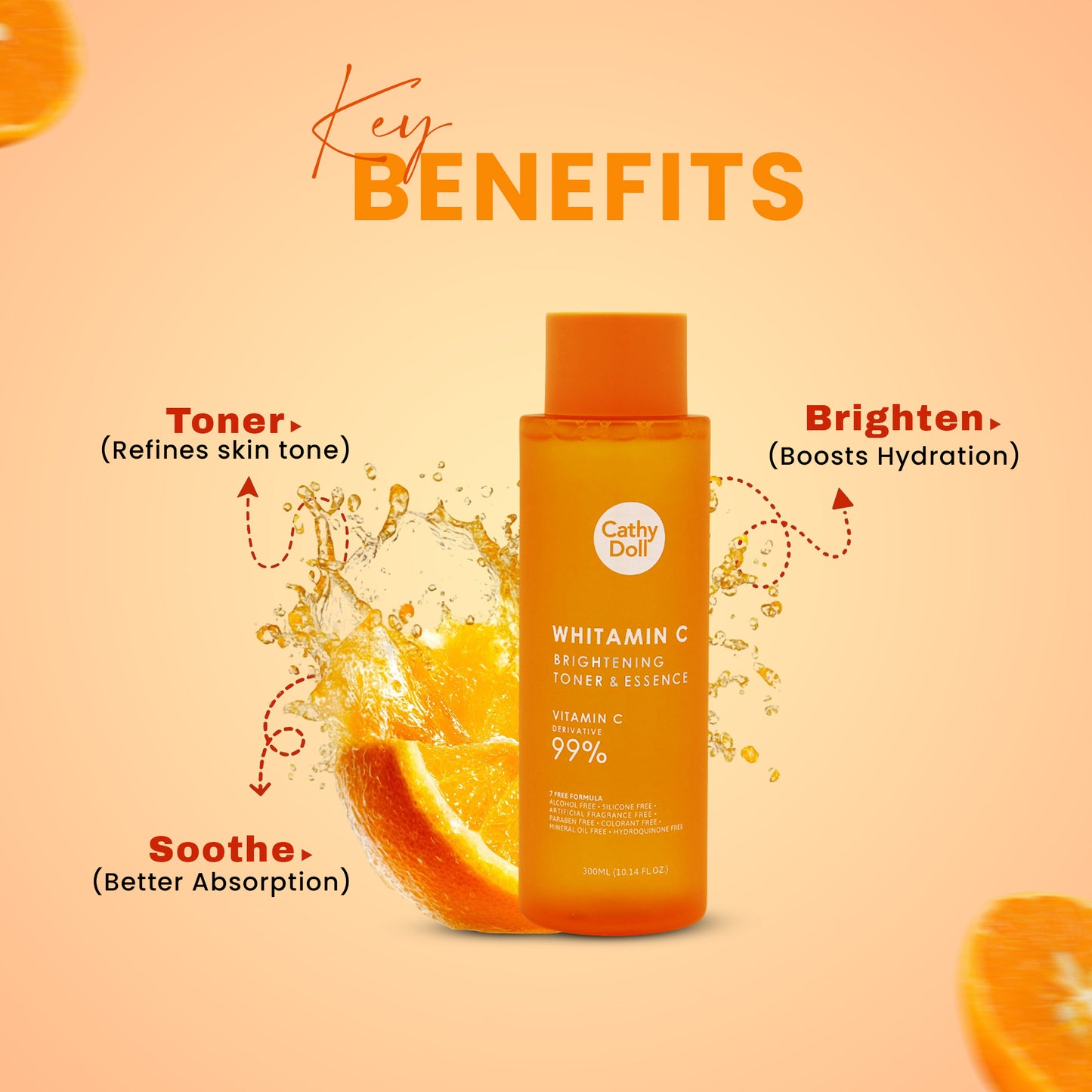 Whitamin C Brightening Toner & Essence