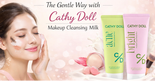 How to Remove Makeup Properly: The Gentle Way with Cathy Doll Makeup Cleansing Milk