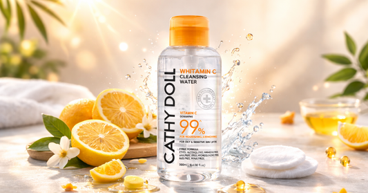 Daily Brightening Made Easy with Cathy Doll Whitamin C Cleansing Water