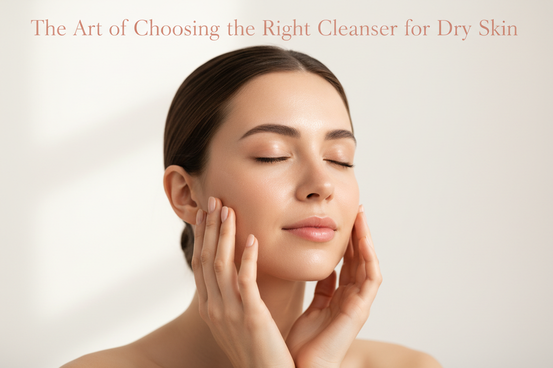 The Art of Choosing the Right Cleanser for Dry Skin!