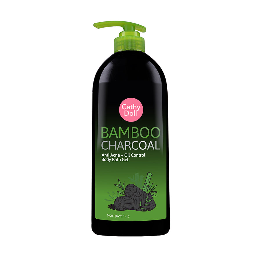 Bamboo Charcoal Anti Acne + Oil Control Body Bath Gel