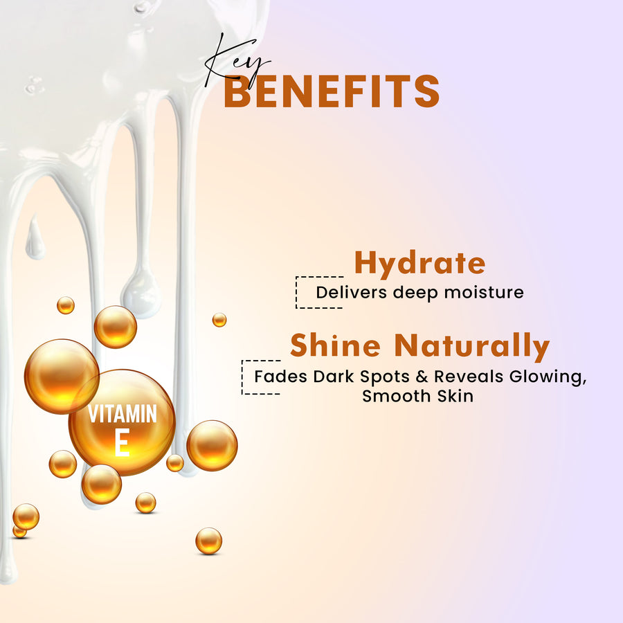 Hyaluron Vitamin E Milk Protein Body Lotion Shining Floral