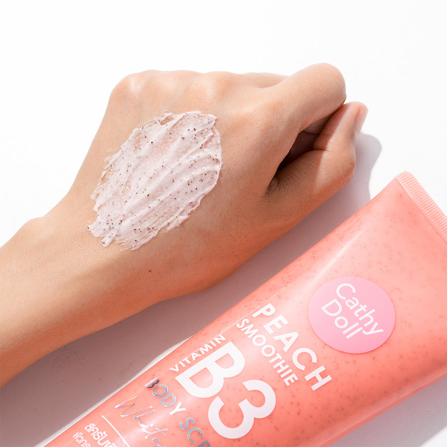 Peach Smoothie Vitamin B3 Body Scrub