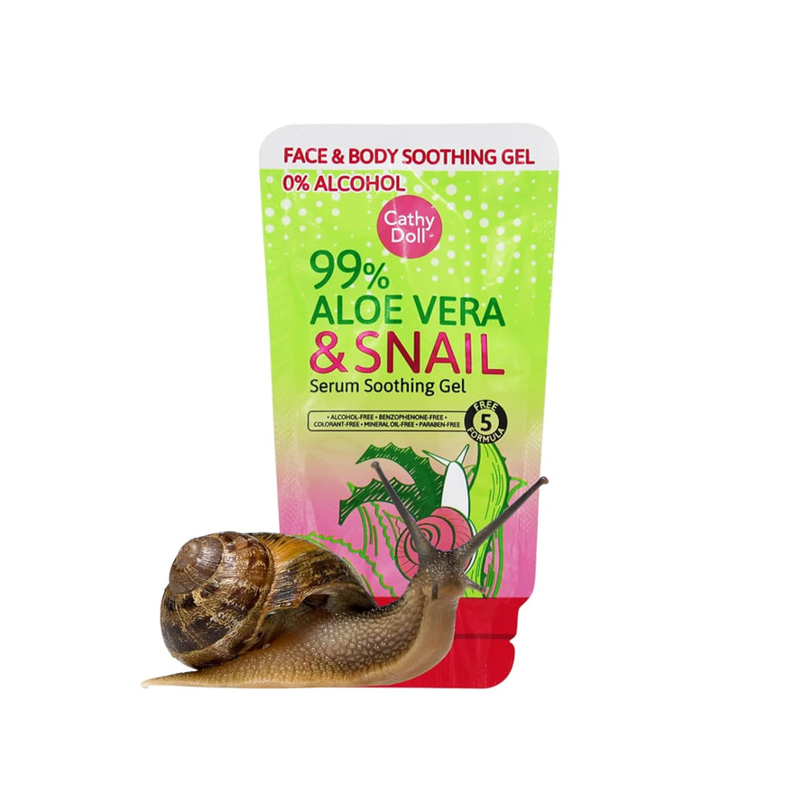 99% Aloe Vera & Snail Serum Soothing Gel