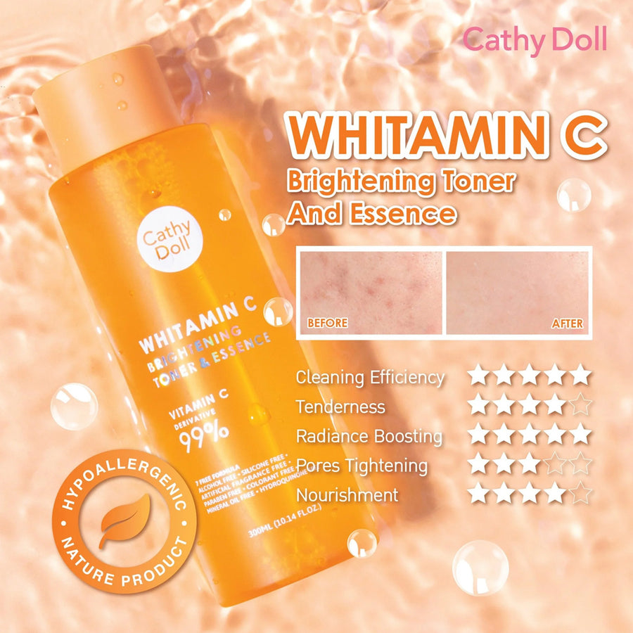 Whitamin C Brightening Toner & Essence