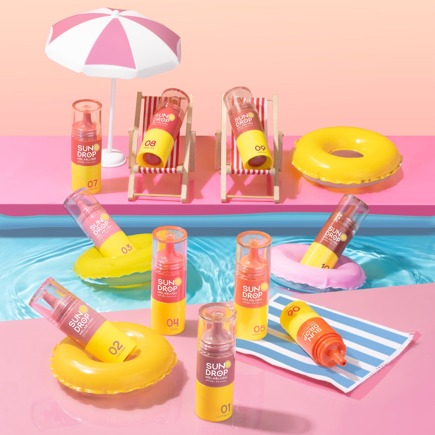 Sundrop Melablush SPF50+ PA++++ – Liquid Blush + Sunscreen