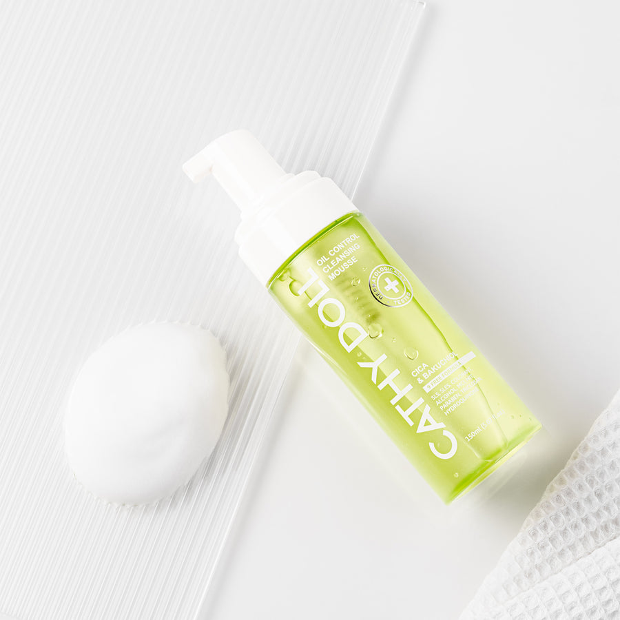Oil Control Cleansing Mousse (Cica & Bakuchiol)