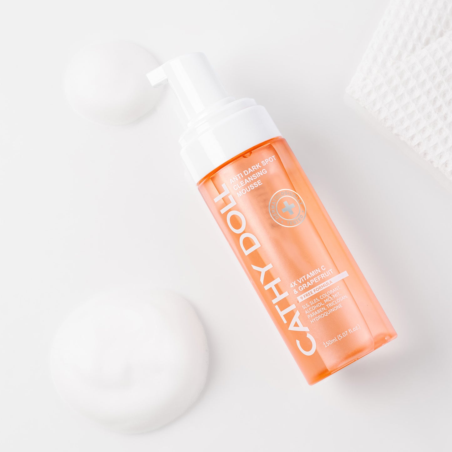 Anti Dark Spot Cleansing Mousse (4X Vitamin C & Grapefruit)