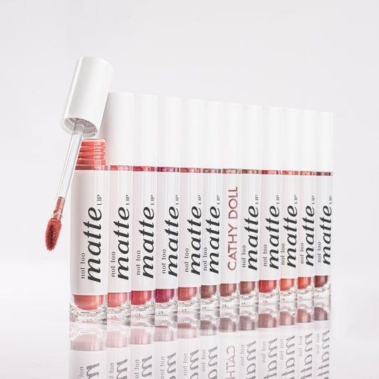 Not Too Matte Lip – Soft Semi-Matte Lightweight Lipstick