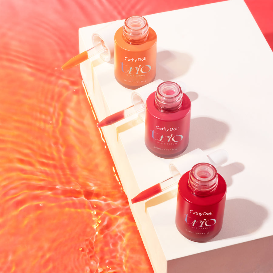 Trio Color Serum | Multi-Use Cheek, Lip & Eye Tint