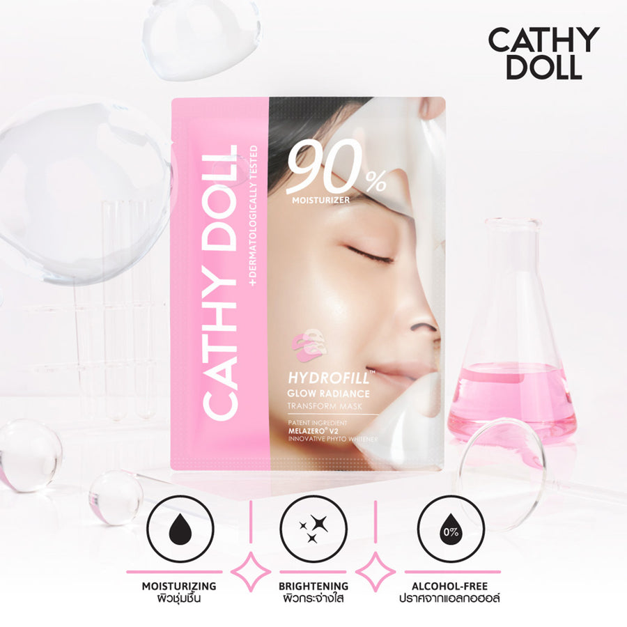 Hydrofill Glow Radiance Transform Mask (90% Moisturizer)
