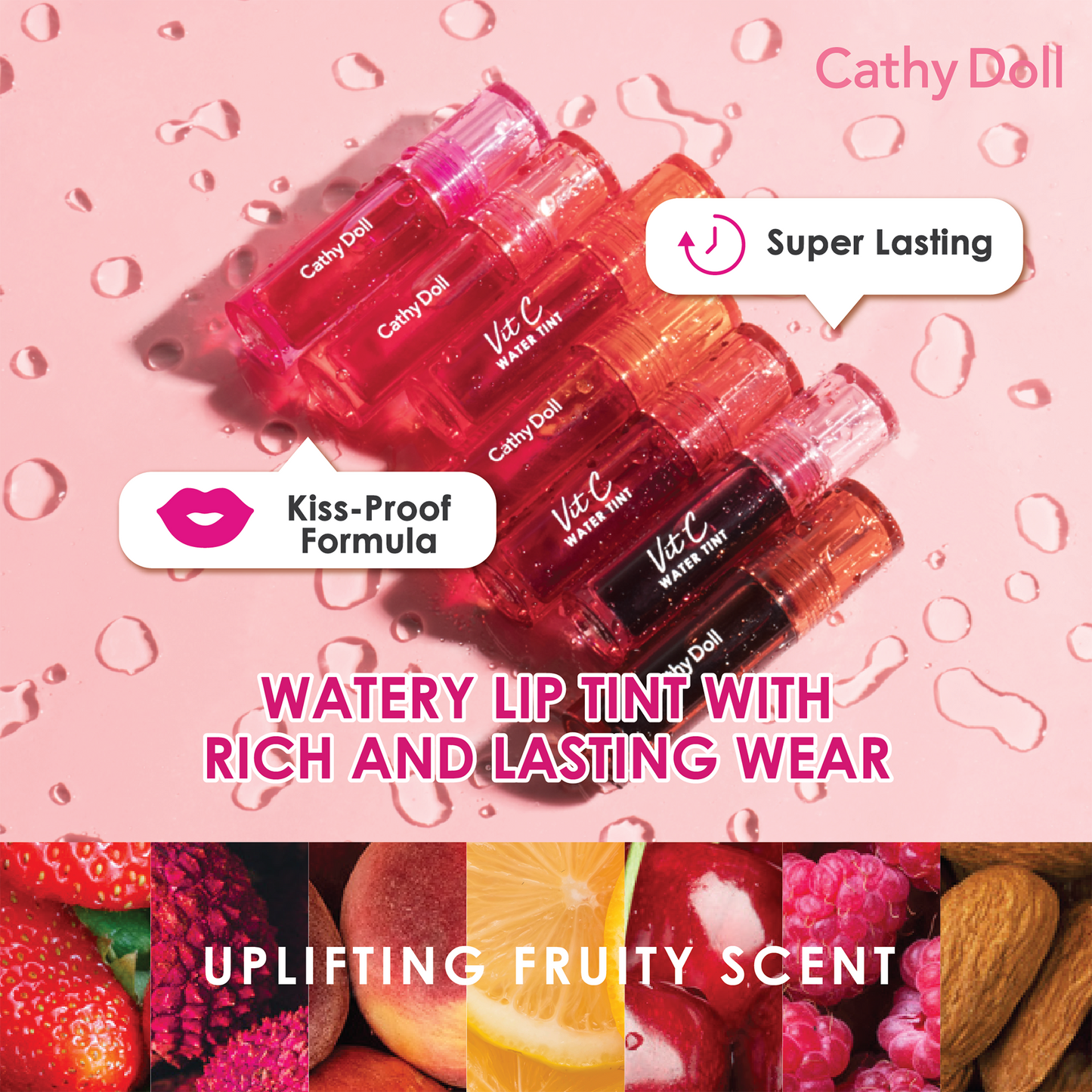 Vit C Water Tint – Lightweight Hydrating Lip Tint