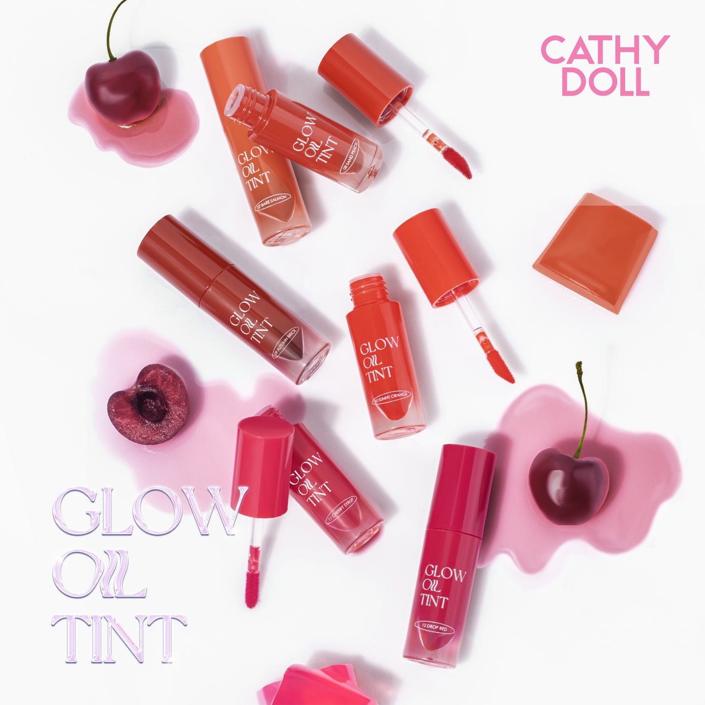 Glow Oil Tint – Hydrating Glossy Lip Oil