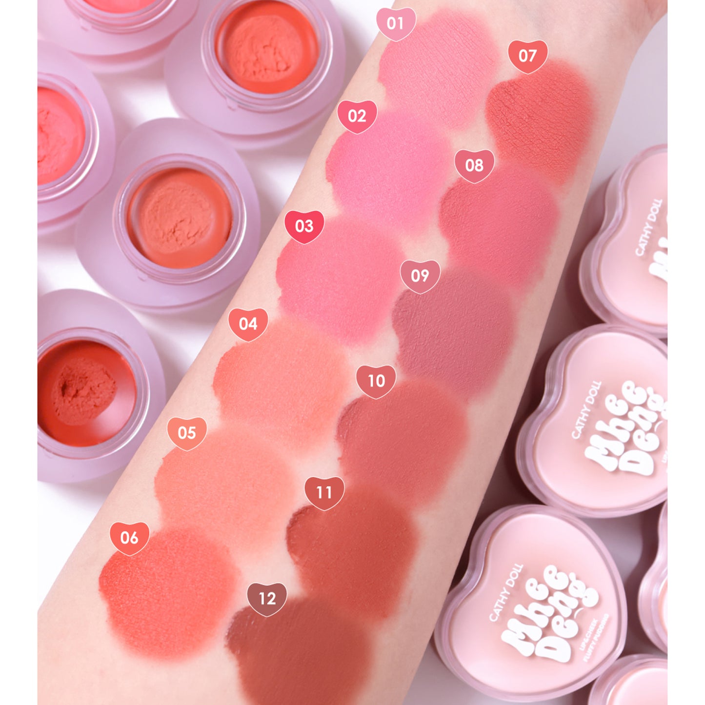 Mhee Deng Lip & Cheek Fluffy Pudding