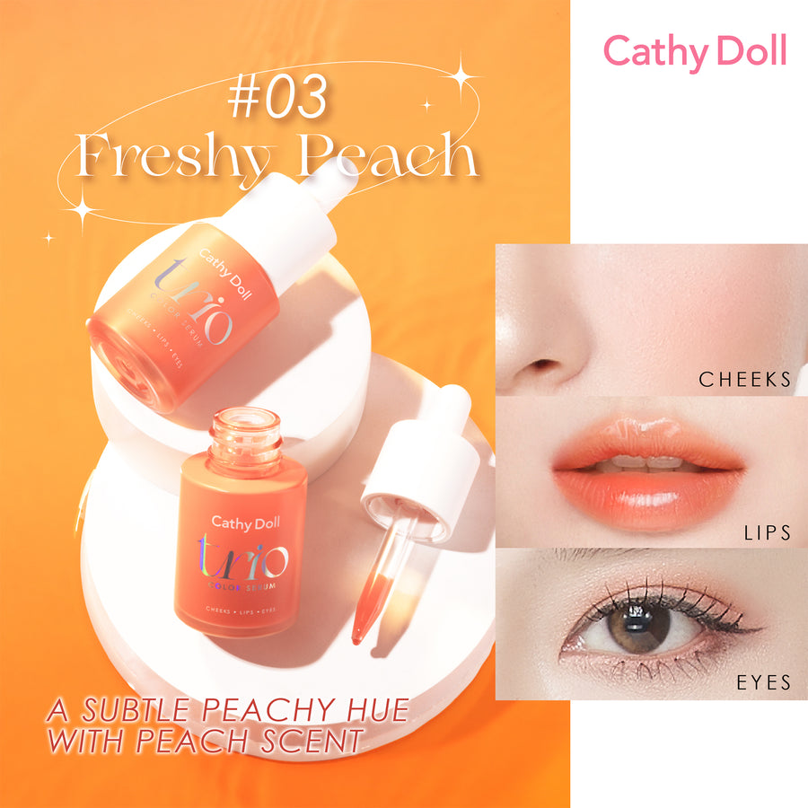 Trio Color Serum | Multi-Use Cheek, Lip & Eye Tint