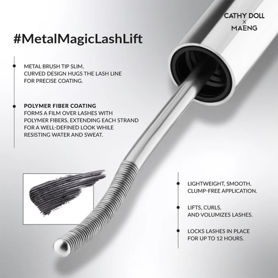 Curvy Metal Mascara Cathy Doll x Maeng
