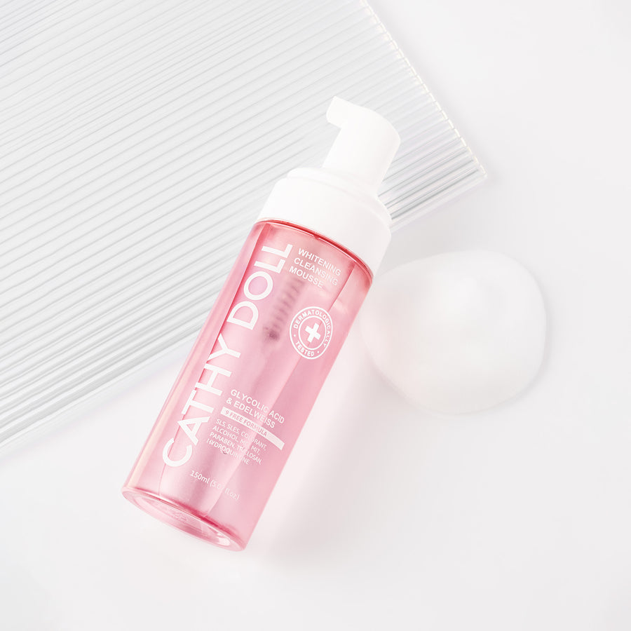 Whitening Cleansing Mousse (Glycolic Acid & Edelweiss)