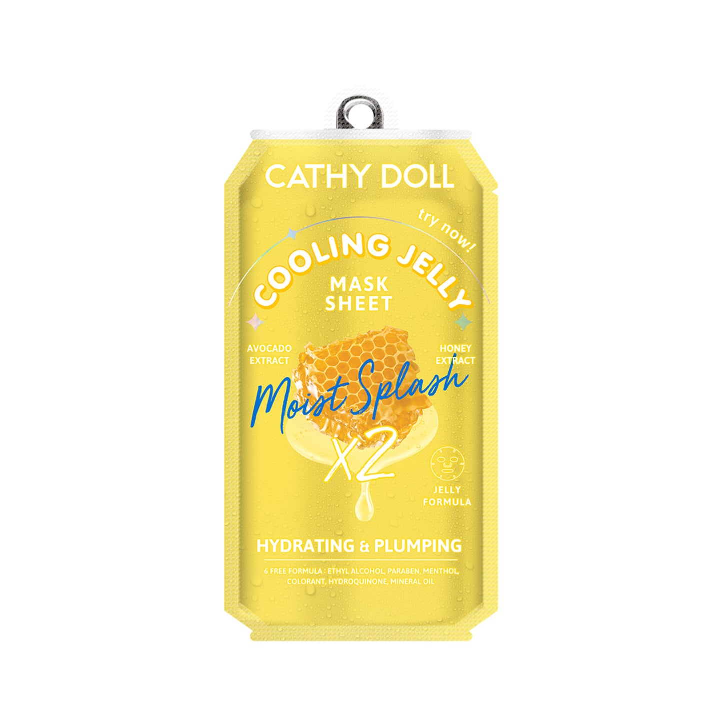 Cooling Jelly Mask Sheet – Moist Splash X2 (Hydrating & Plumping)