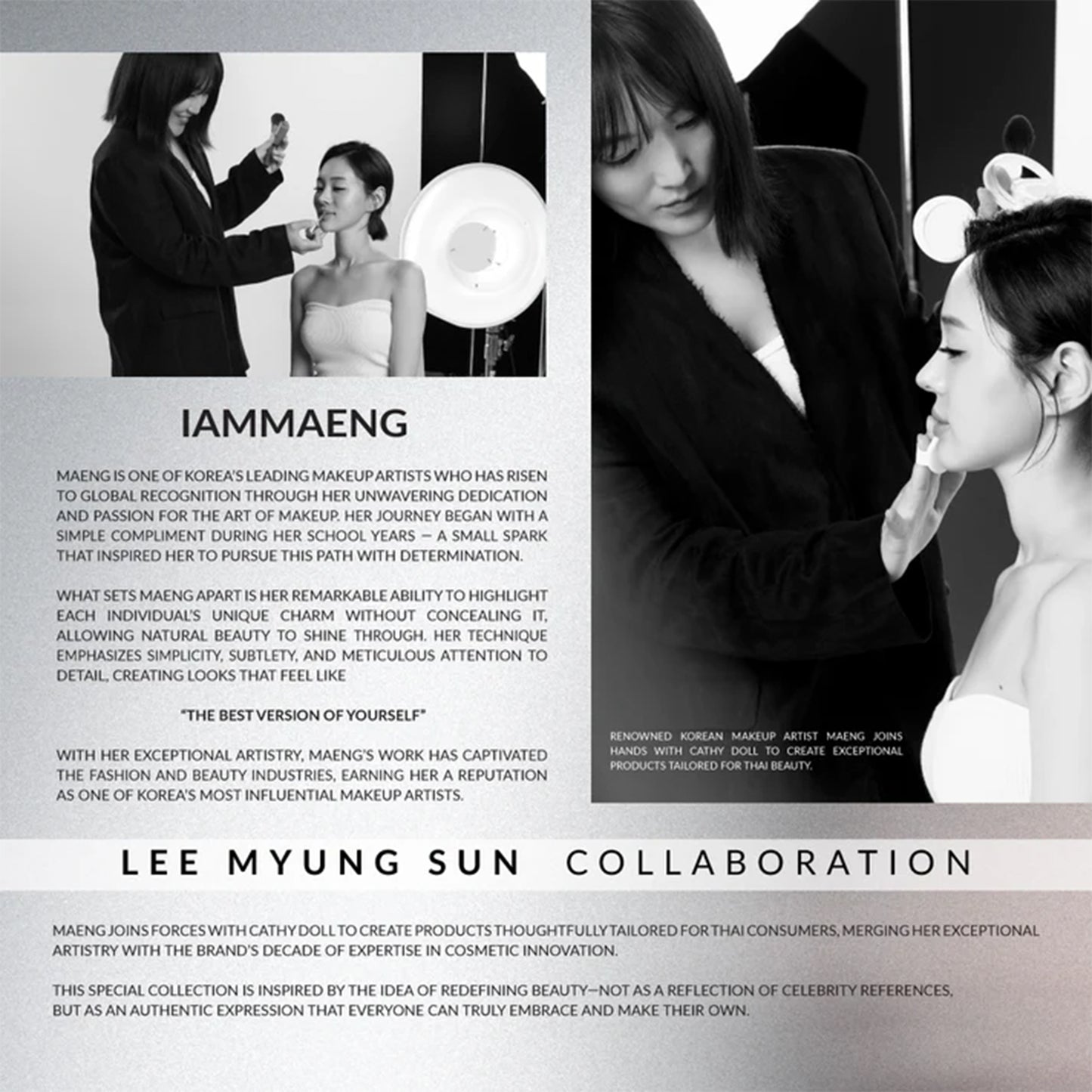 Curvy Metal Mascara Cathy Doll x Maeng