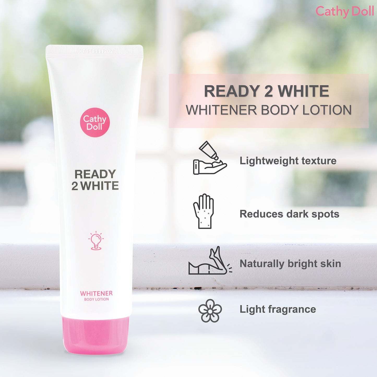 Ready 2 White Whitener Body Lotion