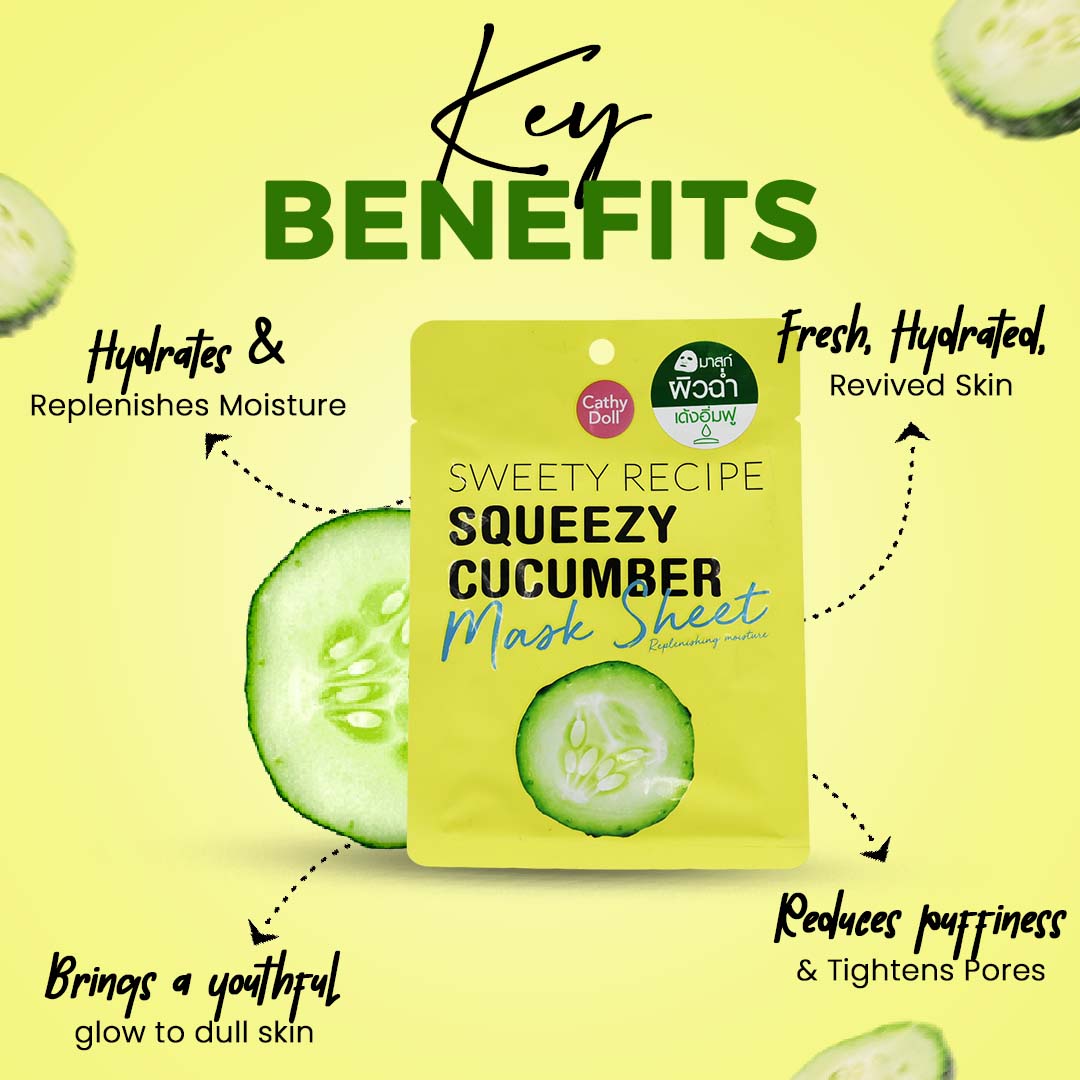 Squeezy Cucumber Mask