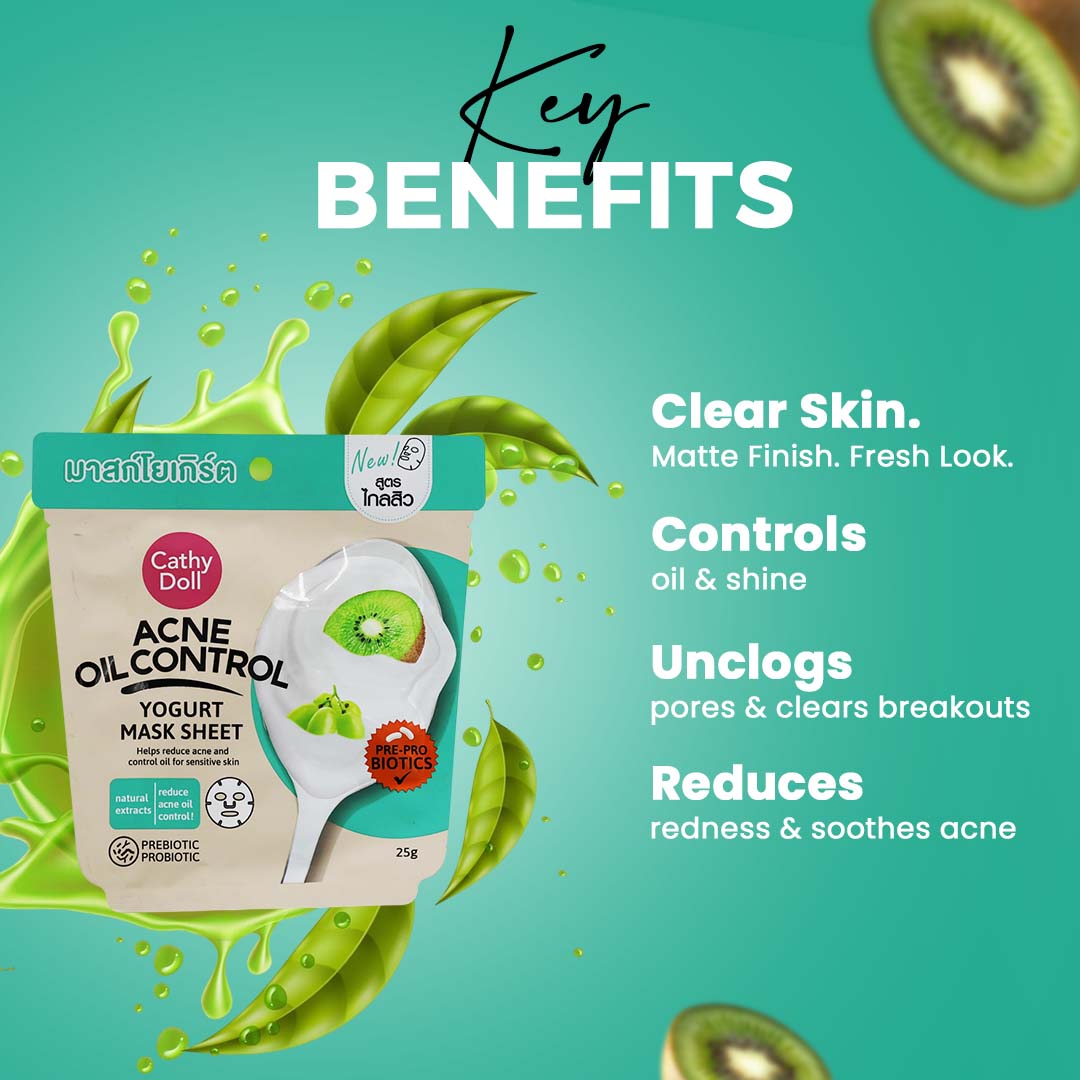Acne Oil Control Yogurt Mask Sheet