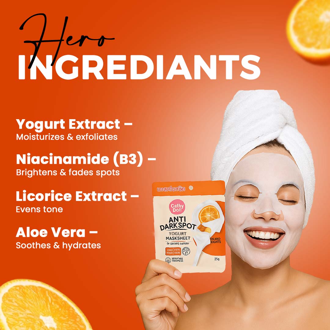 Anti Dark Spot Yogurt Mask Sheet