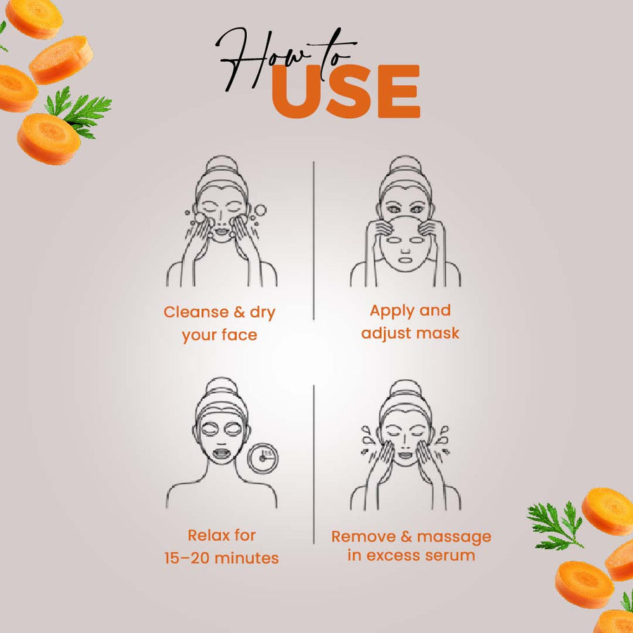 Lively Carrot Mask