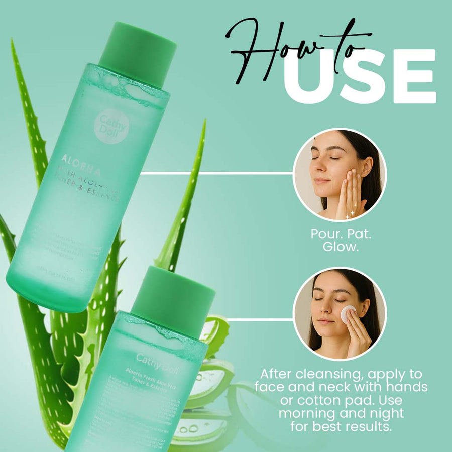 Fresh Aloe Vera Toner & Essence