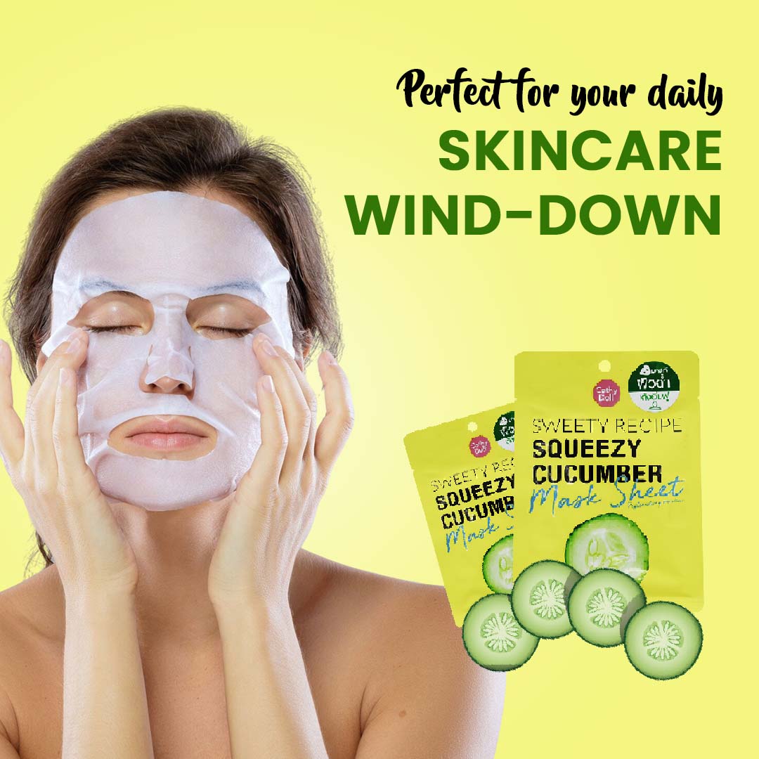 Squeezy Cucumber Mask