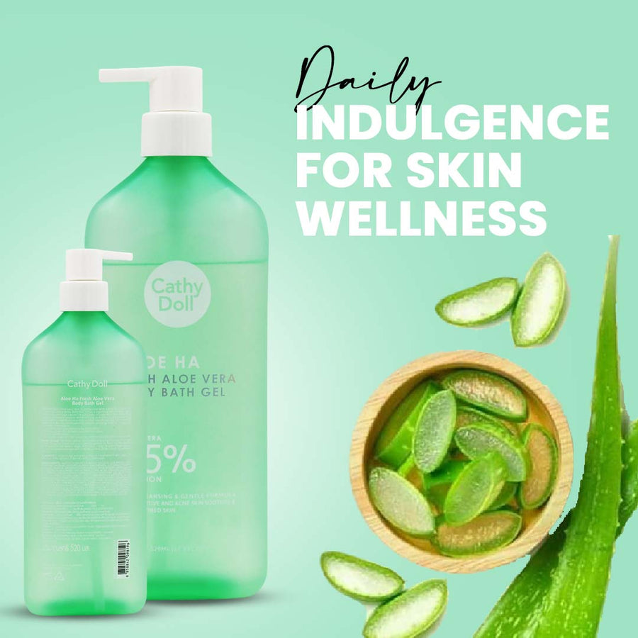 Fresh Aloe Vera Body Bath Gel